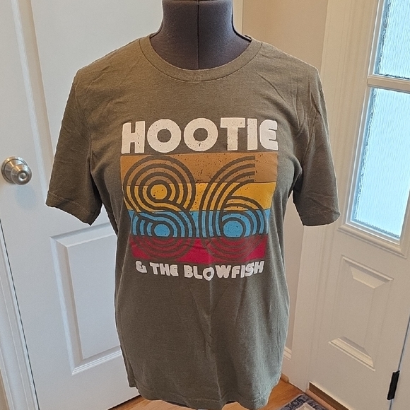 Bella Canvas Other - Hootie & The Blowfish Bella Canvas Olive Graphic Tee